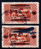 Grand Liban - 1929 - Tb Antérieurs Surch - N° 117 + PA 38  - Oblit - Used - Aéreo