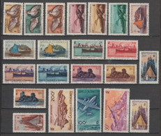 NOUVELLE CALEDONIE - 1948 ANNEES COMPLETES Avec POSTE AERIENNE - YVERT N°259/277+A61/63 ** MNH - COTE = 117 EUR - Años Completos