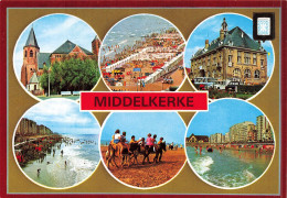 BELGIQUE - Un Bonjour De Middelkerke - Multivues De Middelkerke - Carte Postale - Middelkerke