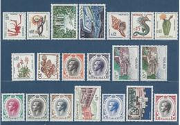 Monaco - YT N° 537 A à 550 A - Neuf Sans Charnière - 1960 à 1965 - Ungebraucht