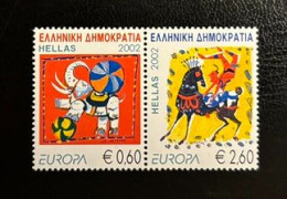 GREECE 2002 , EUROPA CEPT, MNH - Nuovi