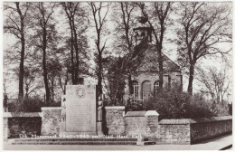 Urk, Monument 1940-1945 Met Ned. Herv. Kerk - (Nederland/Holland) - Urk