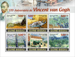 Guinea Bissau  2023 170th Anniversary Of Vincent Van Gogh. (440a25) OFFICIAL ISSUE - Impresionismo