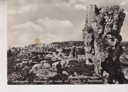 CALTANISSETTA  PANORAMA DAI RUDERI DEL CASTELLO DI PIETRAROSSA  VG - Caltanissetta