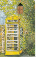 GUE-3  TARJETA DE GUERNSEY DE UNA CABINA  DE TELEFONO - Jersey E Guernsey