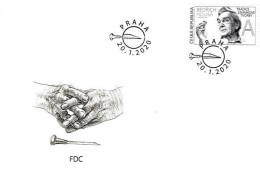 FDC 1056 Czech Republic Traditions Of The Stamp Design - Bedrich Housa, Engraver 2020 - FDC