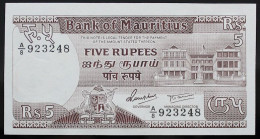 Maurice - 5 Roupies - 1985 - PICK 34 - NEUF - Mauritius