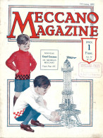 MECCANO MAGAZINE - Décembre1927 N°12 Vol.IV - Modélisme