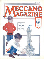 MECCANO MAGAZINE - Juillet 1928, Volume V N° 7 - Modelismo