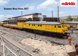 Catalogue MÄRKLIN 2017 Summer New Items 2017 - Englische Ausgabe - Engels