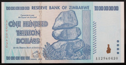 Zimbabwe - 100000000000000 Dollars - 2008 - PICK 91a - NEUF - Zimbabwe