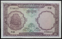 Cambodge - 5 Riels - 1955 - PICK 2a - SUP+ - Cambodia