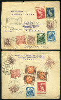 POLAND 1923. Nice Registered Cover To Hungary - Storia Postale