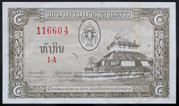 Laos - 5 Kip - 1957 - PICK 2a - SUP - Laos