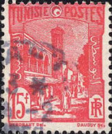 Tunisie Poste Obl Yv:293A Mi:313 Mosquée Halfaouine Tunis (cachet Rond) - Used Stamps