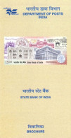 INDIA - 2005 - BROCHURE OF STATE BANK OF INDIA STAMP DESCRIPTION AND TECHNICAL DATA. - Briefe U. Dokumente