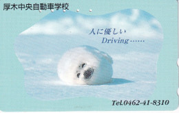 TARJETA DE JAPON DE UNA FOCA (SEAL-FOCA ) - Andere & Zonder Classificatie