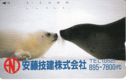 TARJETA DE JAPON DE UNA FOCA (SEAL-FOCA ) - Altri & Non Classificati