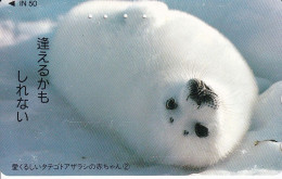 TARJETA DE JAPON DE UNA FOCA (SEAL-FOCA ) - Andere & Zonder Classificatie