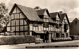 N°41301 Z -cpsm Shakespeare's Birthplace - Andere & Zonder Classificatie