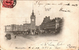 N°41303 Z -cpa Margate -clock Tower- - Margate