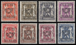 PRE420/427** (PO16) - 1935-1949 Piccolo Sigillo Dello Stato