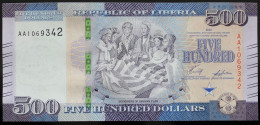 Liberia - 500 Dollars - 2022 - PICK 42a - NEUF - Liberia