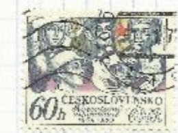 TCHECOSLOVAQUIE -  10éme Anniversaire De La Fédération Tchécoslovaque - Used Stamps