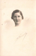 PHOTOGRAPHIE - Anonyme - Jeune Femme - Portrait - Anonyme Personen