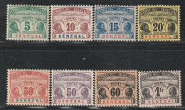 SENEGAL - TAXE N°4/11 * (1906) - 1906-08 Palmiers – Faidherbe – Ballay