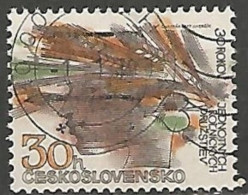 TCHECOSLOVAQUIE -  30éme Anniversaire Des Coopératives Agricoles Unifiées - Used Stamps