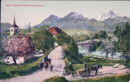 Broc FR, Château D'En Bas, Vélo Et Attelages De Chevaux (morel 1009) - Broc