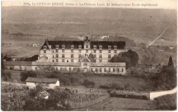 38. LA COTE-ST-ANDRE. Le Château Louis XI (actuellement Ecole Supérieure). 1619 - La Côte-Saint-André