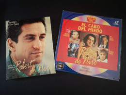 Robert De Niro Libro Y Película Laser Disc Laserdisc El Cabo Del Miedo. Mitos Del Cine Planeta Años 90 - Klassiekers