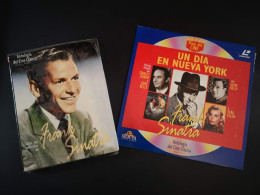 Frank Sinatra Libro Y Película Laser Disc Laserdisc Un Dia En Nueva York. Mitos Del Cine Planeta Años 90 - Klassiekers