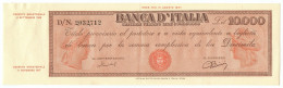10000 LIRE TITOLO PROVVISORIO MEDUSA REPUBBLICA ITALIANA 06/09/1949 SUP- - Altri & Non Classificati