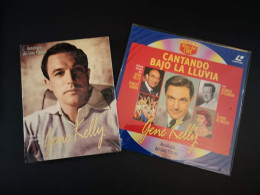 Gene Kelly Libro Y Película Laser Disc Laserdisc Cantando Bajo La Lluvia. Mitos Del Cine Planeta Años 90 - Classici