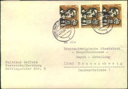 1959, 3-nal 7 Pfg. Bergbau Auf Fernbrief Ab BETTINGEN - Cartas & Documentos