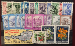 Austria - Various Stamps - From 1948 - Altri & Non Classificati