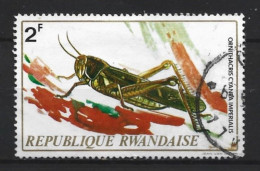 Rwanda 1973 Insect  Y.T. 505 (0) - Used Stamps