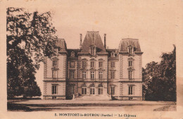 FRANCE - Monfort Le Rotrou - Le Château - Entrée - Carte Postale Ancienne - Autres & Non Classés