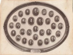 Photographie Originale  - Photo Des Homme D'une Famille Dans Un Cadre  - Robermont En Avant - 8 Mars 1925 - Dupuis - Identifizierten Personen