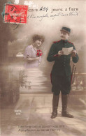 COUPLE - Il Me Tarde Bien De Pouvoir Vous Dire Mon Affection Au Lieu De L'écrire - Soldat - Carte Postale Ancienne - Couples