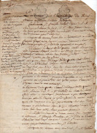 VP22.989 - Généralité De PARIS - Acte De 1782 - Obligation - M. VIEILLARD, Ecuyer, Page De S. A . Mgr Le Prince De CONTI - Cachets Généralité