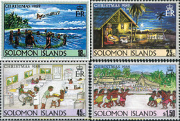 76958 MNH SALOMON 1989 NAVIDAD - Islas Salomón (1978-...)