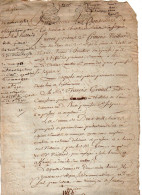 VP22.990 - Généralité De PARIS - Acte De 1781 - Obligation - M. VIEILLARD, Ecuyer, Page De S. A . Mgr Le Prince De CONTI - Cachets Généralité