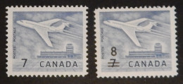 CANADA YT 338/339  NEUFS**MNH " AVIONS DE LIGNE" ANNÉE 1964 - Unused Stamps