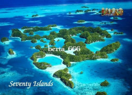 Palau Seventy Islands Aerial View UNESCO New Postcard - Palau