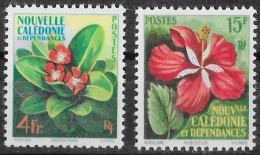 NOUVELLE-CALEDONIE - FLEURS - N° 288 ET 289 - NEUF** MNH - Unused Stamps