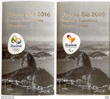 Vignette Of Minisheet Olympic And Paralympic Games Arenas Rio 2016 - Nuovi